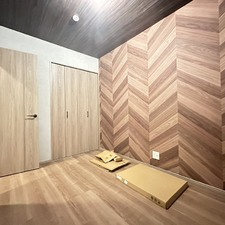 おしゃれな木目の壁紙