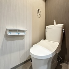 清潔感あふれるトイレ