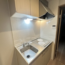 2口コンロのIHキッチン